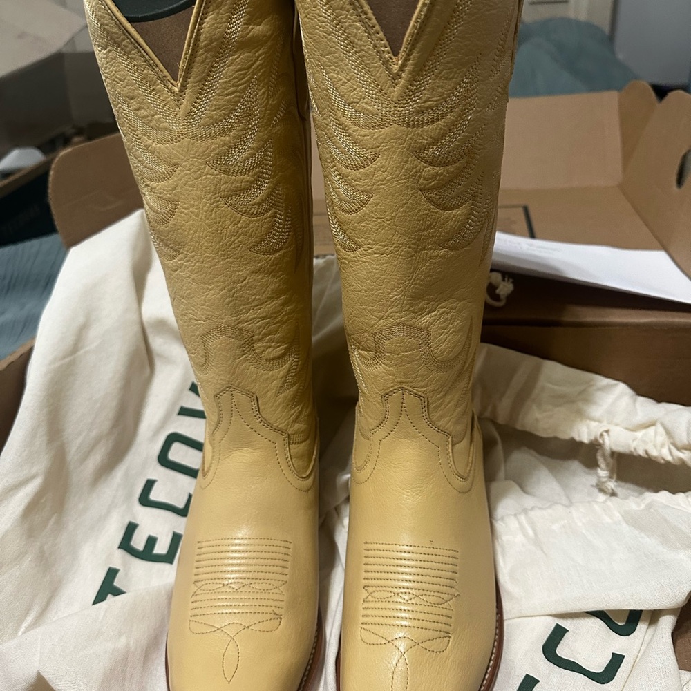 Tecovas Marigold Annie Boots Western Style Cowhide Leather